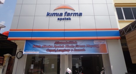 Soft Opening Apotek dan Klinik Kimia Farma sudah dilakukan tanggal 21 Maret lalu, saat ini sudah menjual obat-obat ringan